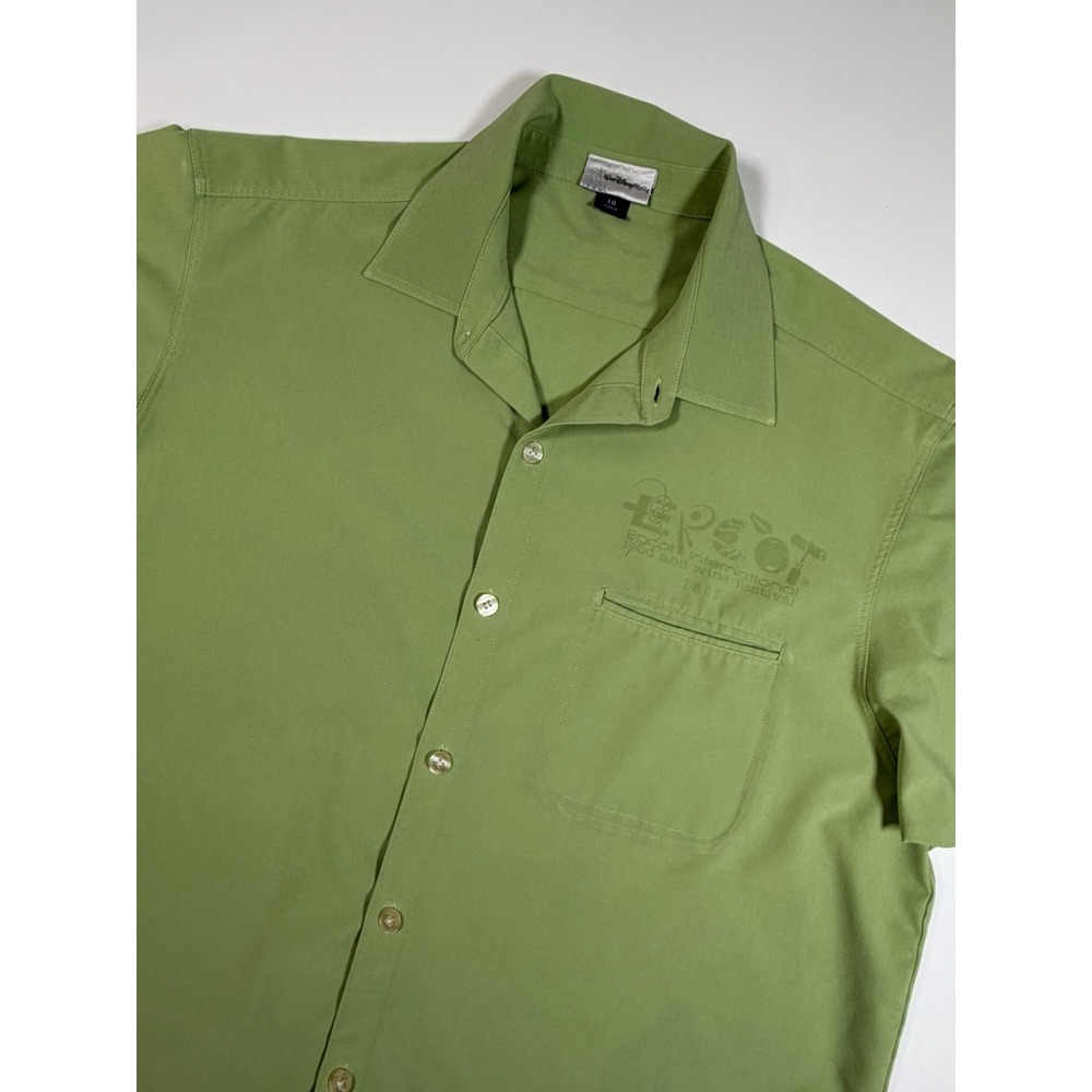 Walt Disney World 2008 Epcot International Food And Wine Festival Camp Shirt L